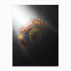 Manchester United Football Poster Canvas Print