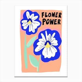 Flower Power Canvas Print