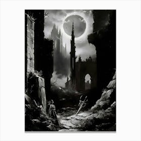 Dark Fantasy Painting Canvas Print