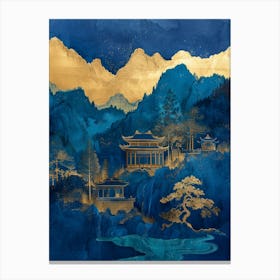 Chinese Temple Canvas Print