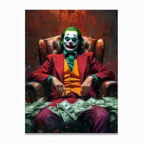 Joker Canvas Print