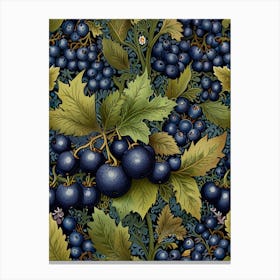 Blackcurrants Canvas Print