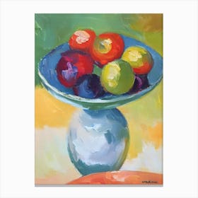 Marionberry Bowl Of fruit Canvas Print