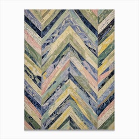 Chevron no1 Canvas Print