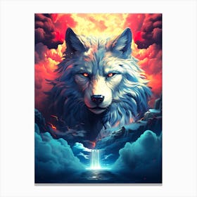 Wolf Art 1 Canvas Print