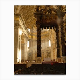 St. Peter's Cathedral Light Canvas Print