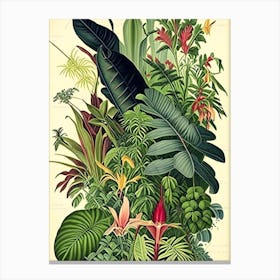 Jungle 7 Botanicals Canvas Print