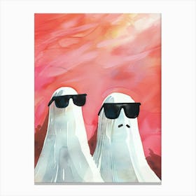 Ghosts 5 Canvas Print