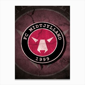 Fc Midtjylland 1 Canvas Print