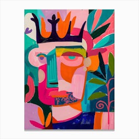 Matisse Inspired,King Of The Jungle, Fauvism Style Canvas Print