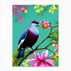 Pigeon Tropical bird Canvas Print