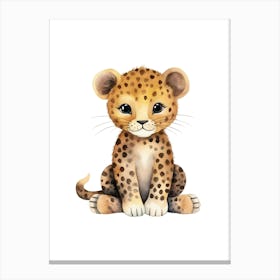 Cheetah Cub Canvas Print