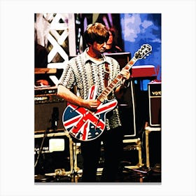 rockstar Noel Gallagher oasis music band 9 Canvas Print