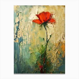 Red Poppy 2 Canvas Print