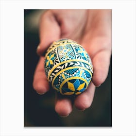 Easter Egg 28 Canvas Print