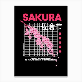 Sakura Canvas Print