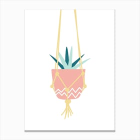 Hanging Plant Canvas Print