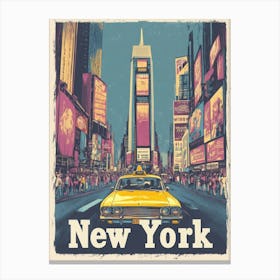 Aihrgdesign A Classic 1960s Travel Poster For New York Showca 38d754ab Ddd1 4ad6 A9de 0bfd158ce55d 3 Canvas Print