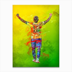 Neymar 2 Canvas Print