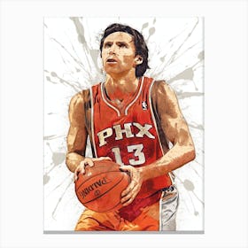 Steve Nash Phoenix Suns Canvas Print