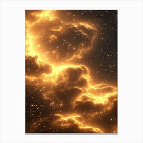 Space Star 9 Canvas Print