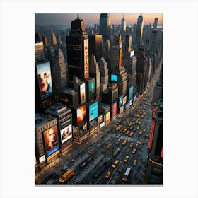 Must-See Attractions in NYC Canvas Print