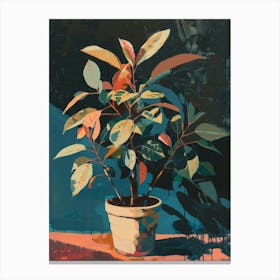 'Potted Plant' 3 Canvas Print