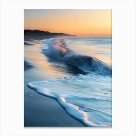 Sunrise At The Beach 2 Canvas Print