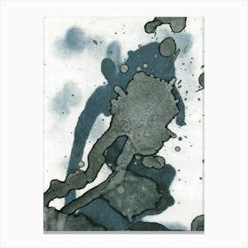 Japanese Art Of Stains Canvas Print