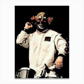 Clown Face slipknot band Canvas Print