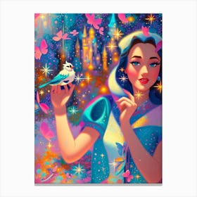 Snow White And The Seven Dwarfs 3 Canvas Print