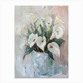 A World Of Flowers Calla Lily 2 Painting Canvas Print
