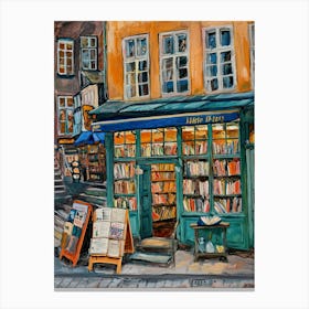 Bergen Book Nook Bookshop 2 Canvas Print