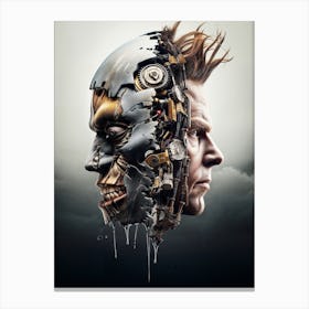 Cyborg Revelation Canvas Print