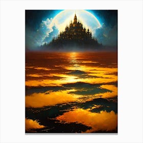Castle Of The Moon Canvas Print