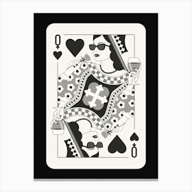 Queen Of Hearts 4 Canvas Print