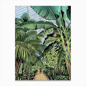 Kew Gardens Temperate House Canvas Print