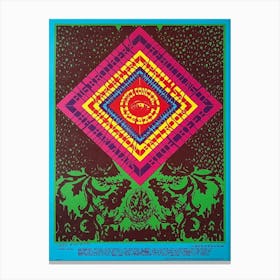 Collectible Posters And Memorabilia 1967 Fd 55 Big Brother Janis Joplin Blue Cheer Avalon Ballroom Poster Canvas Print