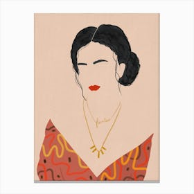 Frida Kahlo 2 Canvas Print