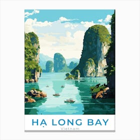 Vietnam Ha Long Bay Travel Canvas Print