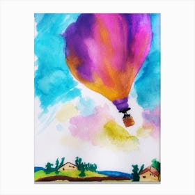 Flying colours Canvas Print