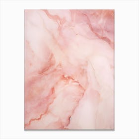Pink Marble 3 Canvas Print