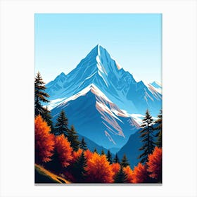 Alpine Illustration No 18 Stampe su tela