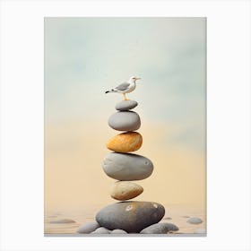 Balancing Stones Canvas Print