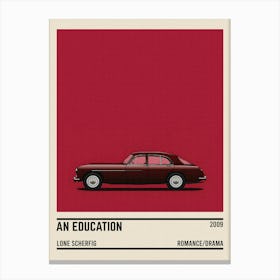 An Education Movie Car Canvas Print