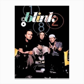 Blink 182 8 Canvas Print