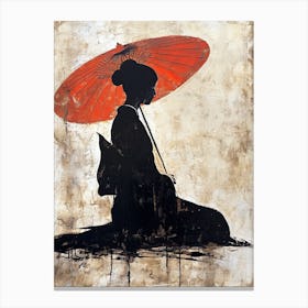 Geisha 23, Japan Canvas Print