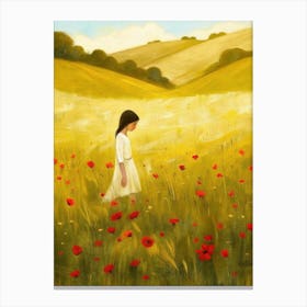 Poppy Field 2 Canvas Print