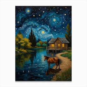 Starry Night 40 Canvas Print