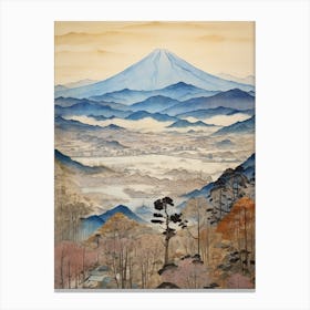 Fuji Hakone Izu National Park Japan 4 Canvas Print